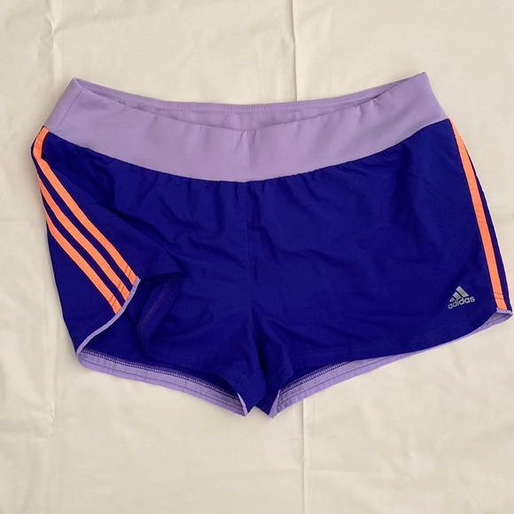 Adidas purple Shorts - Picture 1 of 3